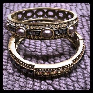 Heidi Daus Bangle Set   NWOT